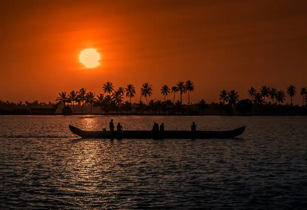 kerala sunset